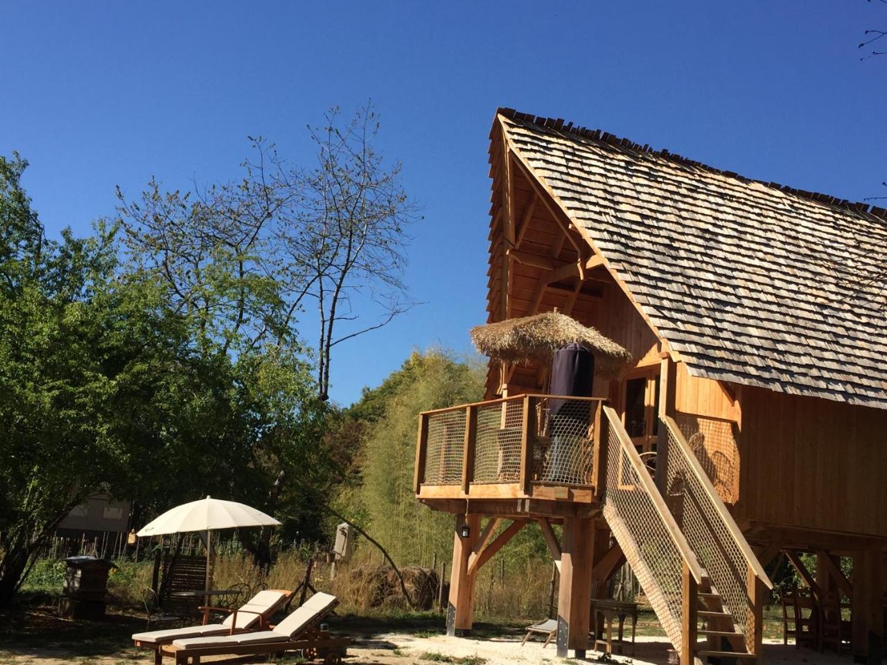 Ecolodge Beauregard Treigny Exterior photo